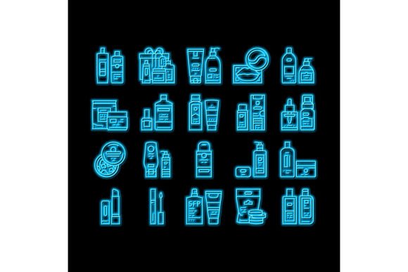 Download Cosmetics Package Beauty Product Neon - Beauty Collection