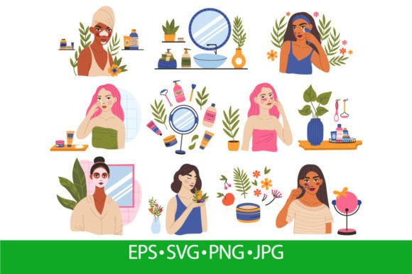 Download Female Beauty Skincare Routine, Young - Beauty Collection