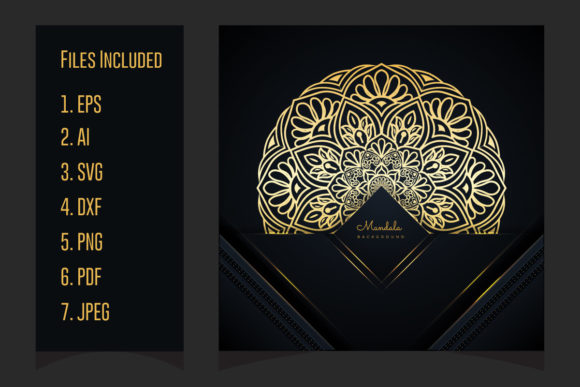 Download Luxury Mandala Golden Arabesque Design - Golden Collection
