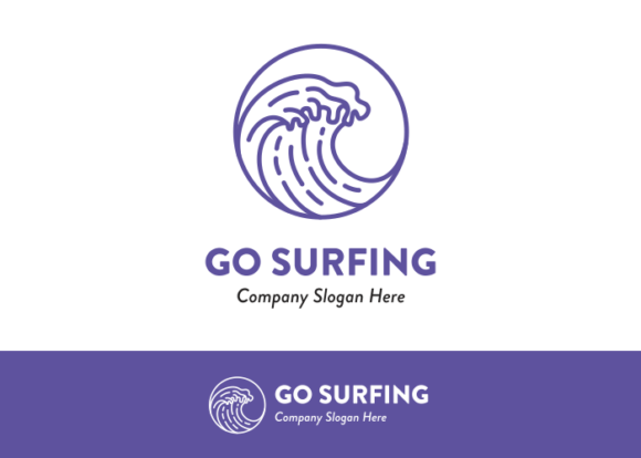 Download Ocean Waves Surfing Logo Ideas Vector 6 - Logo ideas Collection