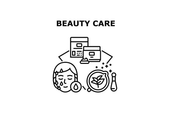 Download Beauty Care Vector Concept Black - Beauty Collection
